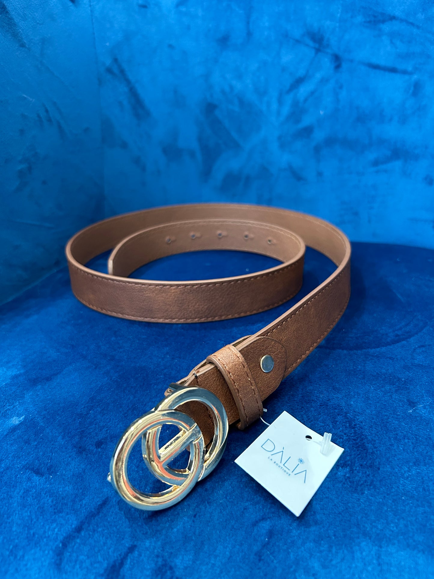Cinturon Hebilla G dorada