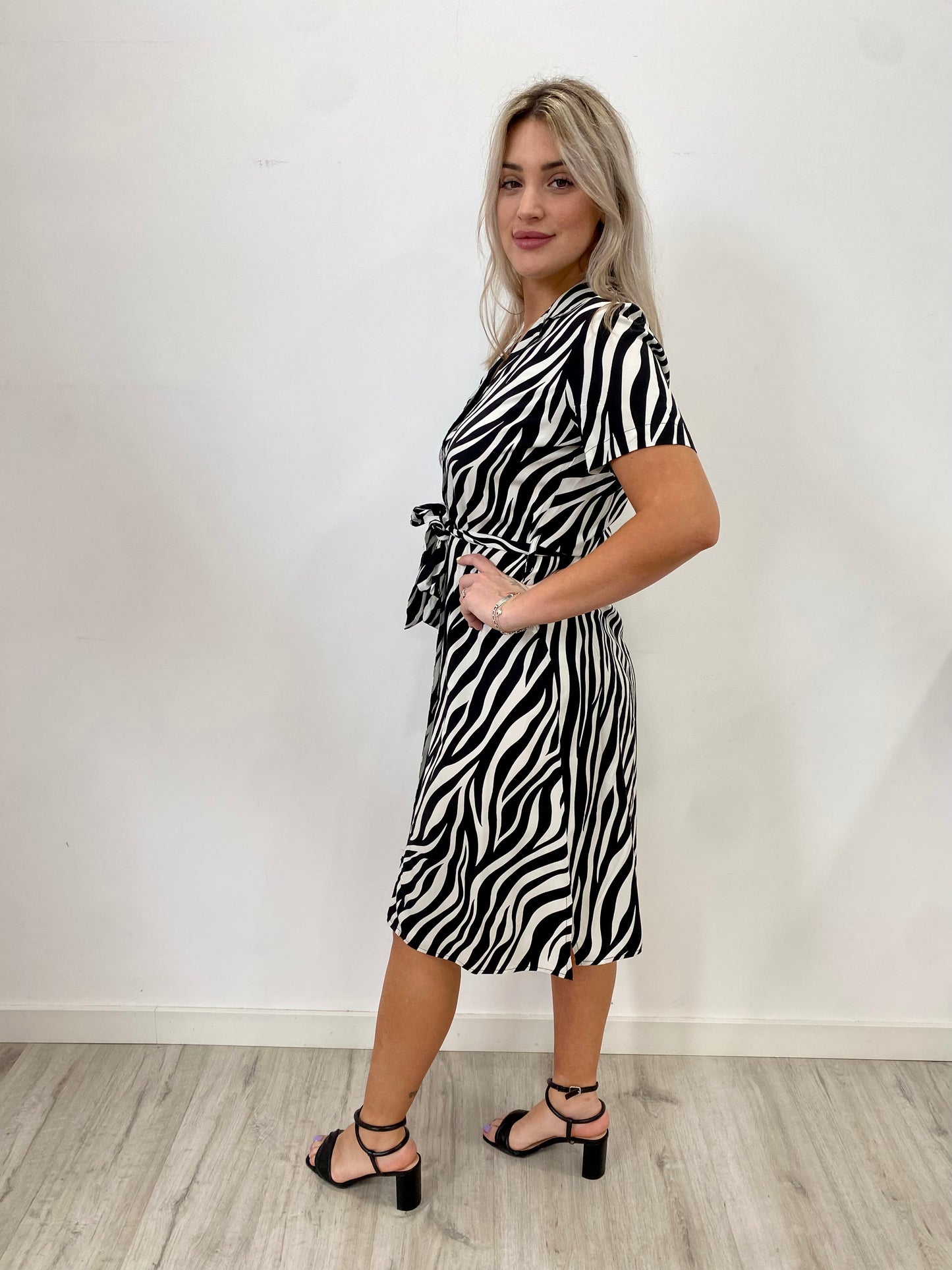 Vestido Olivia zebra
